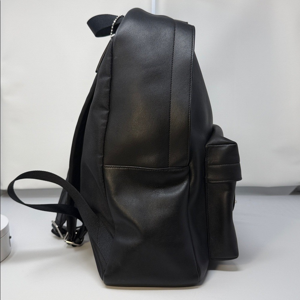 Coach Snoopy 2015 Limited Edition Black Leather Backpack Peanuts Collaboration - Picture 17 of 17